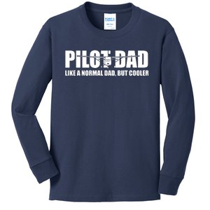 C172 Aviation Humor Funny Pilot Father Pilot Dad Kids Long Sleeve Shirt