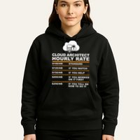 Cloud Architect hourly Rate USDProgrammer Hourly Rate Gift Hoodie