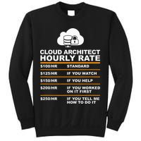 Cloud Architect hourly Rate USDProgrammer Hourly Rate Gift Sweatshirt