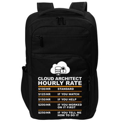 Cloud Architect hourly Rate USDProgrammer Hourly Rate Gift Impact Tech Backpack