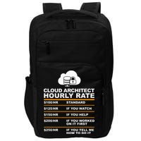 Cloud Architect hourly Rate USDProgrammer Hourly Rate Gift Impact Tech Backpack