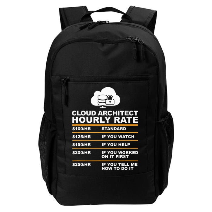 Cloud Architect hourly Rate USDProgrammer Hourly Rate Gift Backpack