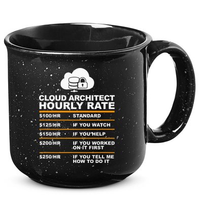 Cloud Architect hourly Rate USDProgrammer Hourly Rate Gift 15oz Campfire Ceramic Mug