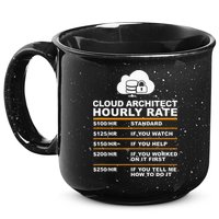 Cloud Architect hourly Rate USDProgrammer Hourly Rate Gift 15oz Campfire Ceramic Mug