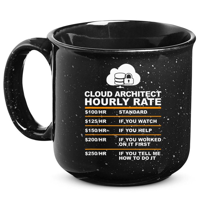 Cloud Architect hourly Rate USDProgrammer Hourly Rate Gift 15oz Campfire Ceramic Mug