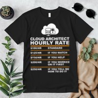 Cloud Architect hourly Rate USDProgrammer Hourly Rate Gift Premium T-Shirt