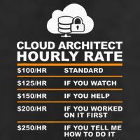 Cloud Architect hourly Rate USDProgrammer Hourly Rate Gift Trucker Hat