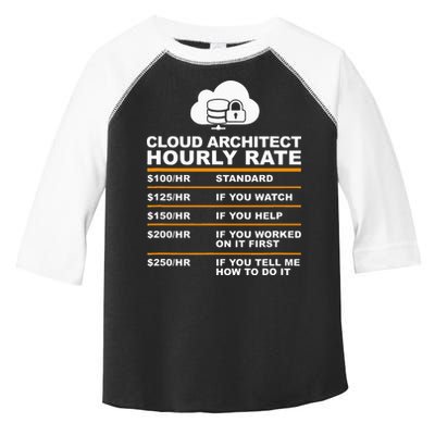 Cloud Architect hourly Rate USDProgrammer Hourly Rate Gift Toddler Fine Jersey T-Shirt