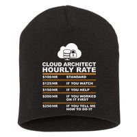 Cloud Architect hourly Rate USDProgrammer Hourly Rate Gift Short Acrylic Beanie