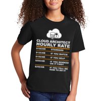 Cloud Architect hourly Rate USDProgrammer Hourly Rate Gift Kids T-Shirt