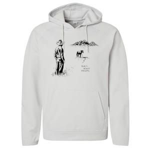 Cowboy American Heartbreak Country Music Performance Fleece Hoodie