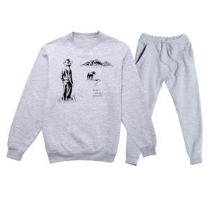 Cowboy American Heartbreak Country Music Premium Crewneck Sweatsuit Set