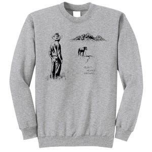 Cowboy American Heartbreak Country Music Tall Sweatshirt