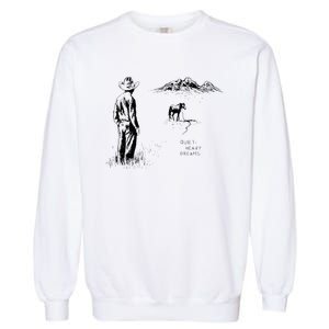 Cowboy American Heartbreak Country Music Garment-Dyed Sweatshirt