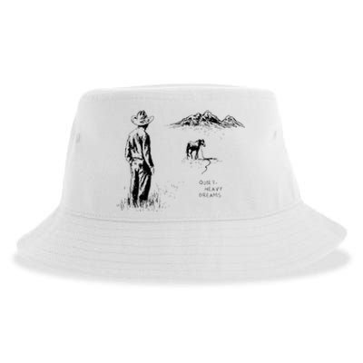 Cowboy American Heartbreak Country Music Sustainable Bucket Hat