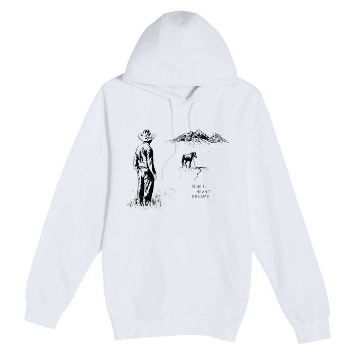 Cowboy American Heartbreak Country Music Premium Pullover Hoodie