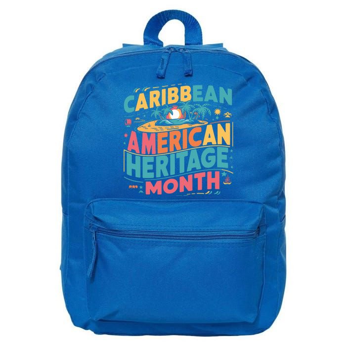 Caribbean American Heritage Month Gift 16 in Basic Backpack