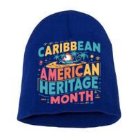 Caribbean American Heritage Month Gift Short Acrylic Beanie