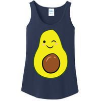 Cute Avocado Halloween Costume Kawaii Avocado Ladies Essential Tank