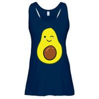 Cute Avocado Halloween Costume Kawaii Avocado Ladies Essential Flowy Tank