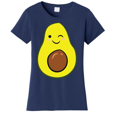 Cute Avocado Halloween Costume Kawaii Avocado Women's T-Shirt