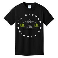 Camping Apparel Hiking Backpacking Camping Kids T-Shirt