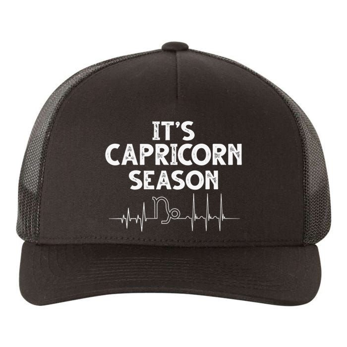 Capricorn AF Horoscope Astrological Sign Yupoong Adult 5-Panel Trucker Hat