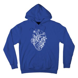 Cute Anatomical Heart Cardiac Nurse Student Gift Cute Gift Hoodie