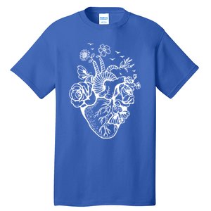 Cute Anatomical Heart Cardiac Nurse Student Gift Cute Gift Tall T-Shirt