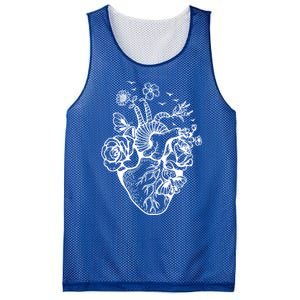 Cute Anatomical Heart Cardiac Nurse Student Gift Cute Gift Mesh Reversible Basketball Jersey Tank