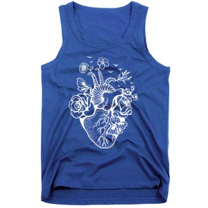 Cute Anatomical Heart Cardiac Nurse Student Gift Cute Gift Tank Top