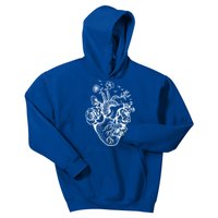 Cute Anatomical Heart Cardiac Nurse Student Gift Cute Gift Kids Hoodie