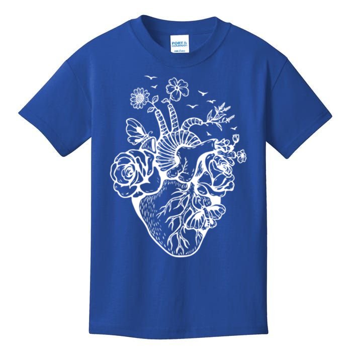 Cute Anatomical Heart Cardiac Nurse Student Gift Cute Gift Kids T-Shirt