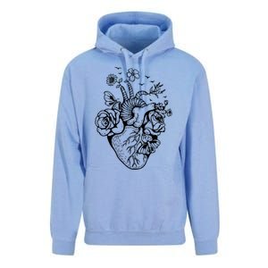 Cute Anatomical Heart Cardiac Nurse Student Gift Cute Gift Unisex Surf Hoodie