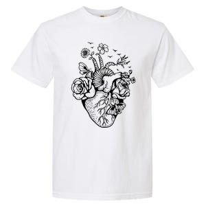 Cute Anatomical Heart Cardiac Nurse Student Gift Cute Gift Garment-Dyed Heavyweight T-Shirt