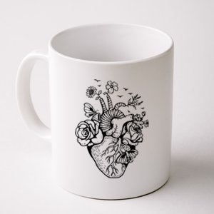 Cute Anatomical Heart Cardiac Nurse Student Gift Cute Gift Coffee Mug