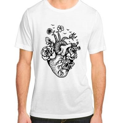 Cute Anatomical Heart Cardiac Nurse Student Gift Adult ChromaSoft Performance T-Shirt