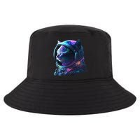 Cat Astronaut In Space Suit And Helmet In The Cosmos Funny Cool Comfort Performance Bucket Hat
