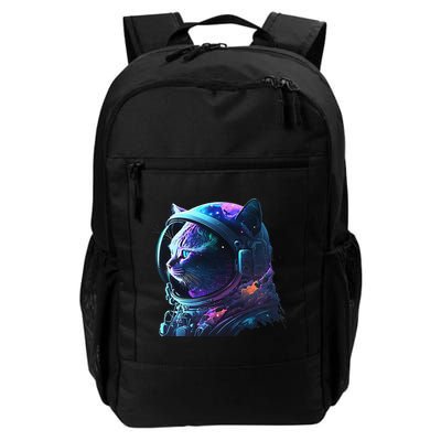 Cat Astronaut In Space Suit And Helmet In The Cosmos Funny Backpack