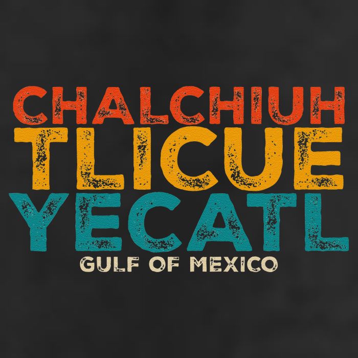 Chalchiuhtlicueyecatl Aztec Indian Gulf Of Mexico Since 1672 Adult Drive Performance Visor