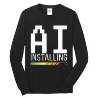 Cognitive AI Installing Tall Long Sleeve T-Shirt