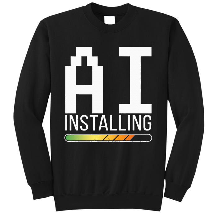 Cognitive AI Installing Tall Sweatshirt