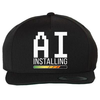 Cognitive AI Installing Wool Snapback Cap