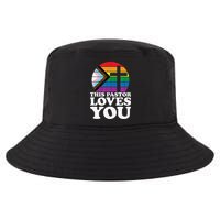 Christian Ally Inclusive Pride Clergy This Pastor Loves You Cool Comfort Performance Bucket Hat