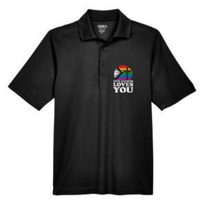 Christian Ally Inclusive Pride Clergy This Pastor Loves You Men's Origin Performance Pique Polo