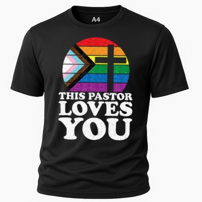Christian Ally Inclusive Pride Clergy This Pastor Loves You Performance Shirt
