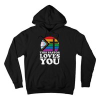 Christian Ally Inclusive Pride Clergy This Pastor Loves You Hoodie