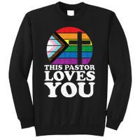 Christian Ally Inclusive Pride Clergy This Pastor Loves You Sweatshirt