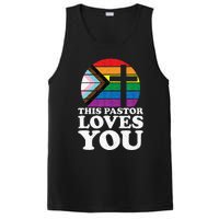 Christian Ally Inclusive Pride Clergy This Pastor Loves You PosiCharge Competitor Tank