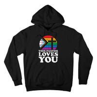 Christian Ally Inclusive Pride Clergy This Pastor Loves You Tall Hoodie